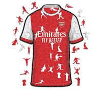 Iconic Puzzles Arsenal Jersey Officially Licensed Wooden Puzzle 100 Sustai
