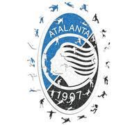 Iconic Puzzles, Atalanta Logo Official Product Wooden Puzzle for Adults and Children, 100% Sustainable Wood, Size S 150 Pieces
