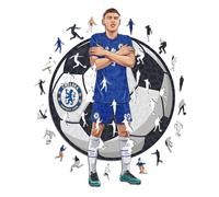 Iconic Puzzles - Chelsea, Cole Palmer, Officially Licensed Wooden Puzzle, 100% Sustainable, Gift for Adults and Children, Size L, 500 Pieces