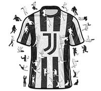 Iconic Puzzles, Juventus, Jersey, 100% eco-sustainable wooden puzzle with official license,Size L, 500 Pcs