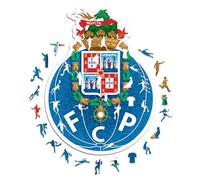 Iconic Puzzles - Porto, Logo, Officially Licensed Wooden Puzzle, 100% Sustainable, Gift for Adults and Children, Size M, 270 Pieces