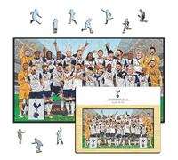 Iconic Puzzles - Tottenham Hotspur FC, European Champions 24/25, Officially Licensed Wooden Puzzle, 100% Sustainable, Gift for Adults and Children, Size L, 500 Pieces