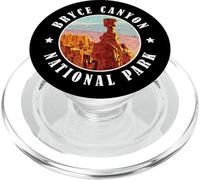 Iconic Rock Formation In Bryce Canyon Utah Vintage Travel PopSockets PopGrip for MagSafe