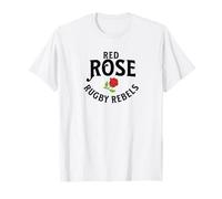 Iconic Rose Rugby Rebels English Rugby - Rugby Fan England T-Shirt
