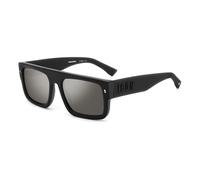 Iconic Sunglasses with Metal Rivets - unisex - Dsquared2 - Sunglasses - Black - 56 MM - Accessories 56 MM