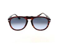 Persol Man Persol PO0649 24/86 Sunglasses Acetate Turtle Blue Pilot Normal Shaded