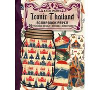 Iconic Thailand Scrapbook Paper: 20+ Patterned Double-Sided Sheets - Perfect for Travel Scrapbooking and DIY Projects