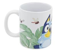 Iconic TV Cartoon Characters Coffee Cups Ceramic Mug 11oz in Gift Box Christmas, Birthday, Perfect (Blue)