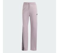 adidas Women's Iconic Wrapping 3-Stripes Snap Track Pants, preloved fig/Black, S