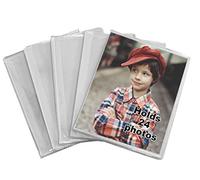 Iconikal 24-Photo Clear Cover Photo Small Albums, 4 x 6-Inch, 5-Pack Store and Display Memories