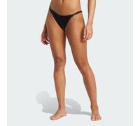adidas Iconisea Ribbed Bikini Bottom, Recycled Polyester, Black