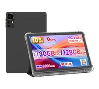 ICONLINK 10 Inch Tablet Android 15 Tablets with Case 20GB RAM+128GB ROM, 6000mah Battery 10 in Android Tableta, 2MP+8MP Dual Camera 10.1'' IPS HD Touch Screen Tab. (Black)