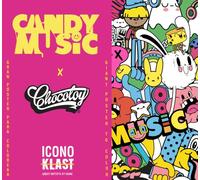 ICONOKLAST CANDY MUSIC x Chocotoy GIANT COLOURING POSTER