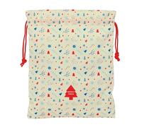 ICONOS MERRY XMAS Flat Backpack for Children, Easy to Clean, Ideal for Children of Different Ages, Comfortable and Versatile, Quality and Durability, 26 x 1 x 34 cm