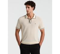 Icons Bentley Mesh Polo Shirt In Birch