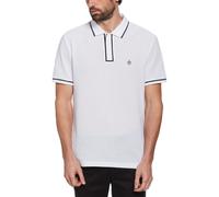 Icons Bentley Mesh Polo Shirt In Bright White