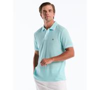 Icons Bentley Mesh Polo Shirt In Plume