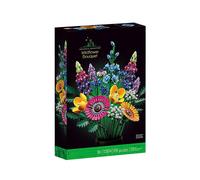 Icons Flower Bouquet 10280 Building Decoration Set - Artificial Flowers With Roses, Decorative Home Accessories, Gift For Him
