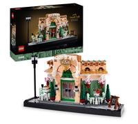 LEGO Icons French Café Building Set for Adults - incl. a Picturesque Facade, Hanging Flowerpots & Ornate Seating - Model Kit for Home or Office Desk Decor - DIY Gift Idea for Women & Men - 10362