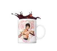 ICONS MERCH Bruce Lee Mug Gifts Signed Photo Mug Coffee Tea Mugs 11oz White