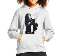 ICONS MERCH Michael Jackson White Glove Kid's Hooded Sweatshirt Featuring Sidney Maurer’s Original Artwork Professionally Printed
