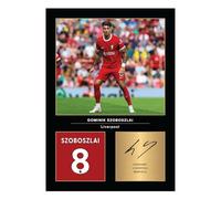Icons Wall Art Dominik Szoboszlai Signed A4 Printed Photo Picture Display Gift For Liverpool Fans Digitally Reproduced Signature Unframed