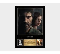 Icons Wall Art The Last of Us Joel and Ellie A4 Printed Photo Picture Display Gift For Video Game Fans Digitally Reproduced Unframed