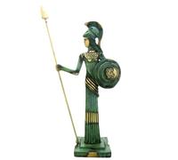IconsGr Ancient Gr ronze Museum Statue Replica of Athena with Spear and Shield (101)