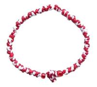IconsGr Handmade Christian Orthodox Komboskoini Chotki Prayer Rope Bracelet Red & White