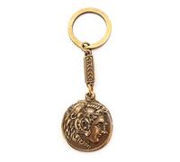 IconsGr Key Ring Ancient Coin Shield Alexander the Great Keychain