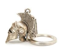 IconsGr Key Ring Ancient Spartan Soldier Battle Helmet Keychain 2