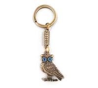 IconsGr Keyring Ancient Greek Owl of Wisdom Goddess Athena Keychain 1