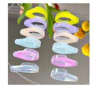 ICONSIAM Lash Lift Shields C Curl Eyelash Lifting Shield Natural Curl Lami Lamination Roller Soft Silicone Perm Rod Gel Lash Perming Pad Set For Lash Lift and Tint Lash (Rainbow Cat Eye Shields)