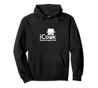 iCook Funny Cooking Heisen Mountain Design with Saying Pullover Hoodie