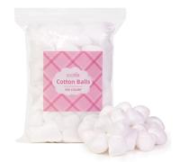 ICOTLE 100% Pure Cotton, Large Size, Soft and Absorbent for Makeup, Nail Polish Removal, Pet Grooming, Application of Lotion or Powder and First Aid for U