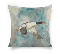 Icotoibabie Mallard Duck Decor Throw Pillow Cover 18×18 Inch, Pillows Without Stuffed Animals, for Sofa Car Beach Bedroom Cushion Cover