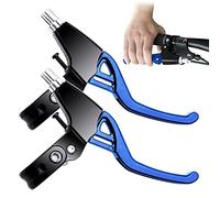 ICOUVA 1 Pair Bicycle Brake Levers,Hand Brakes Universal Cycling Brake Level Handles Handlebar Aluminum Alloy Brake Lever Brake Handle for MTB Mountain Bike Road Bicycle