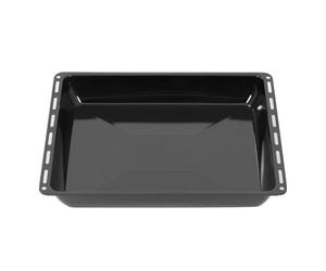 ICQN Baking Tray 422 x 370 x 45 mm, Enamelled Grease Pan for Oven and Cooker, Suitable for Electrolux, AEG, IKEA, Zanusssi, Juno, Zoppas Scratch-Resistant and Rustproof, 42.2 x 37 x 4.5 cm