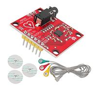 ICQUANZX ECG Module AD8232 ECG Measurement Pulse Heart Rate Sensor Module Kit ECG Monitoring Sensor for Arduino with Dupont Cable