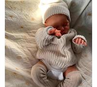 iCradle 19Inch,48CM Reborn Dolls Baby Doll Newborn Baby Realistic Cute Newborn Dolls -Close Eyes For Age 3+