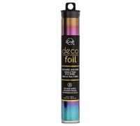 iCraft Deco Foil, 5 Transfer Sheets, 6 inch x 12 inch, Mystic Rainbow