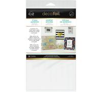 iCraft Deco Foil Foam Adhesive 6"X12" Sheet 2/Pkg-White DF3764