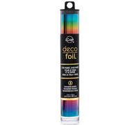 iCraft Deco Foil Specialty Transfer Sheets 6"X12" 5/Pkg-Rainbow