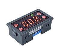 ICrduioo Delay Module DC 5V-30V Timer Relay with Digital LED Display DC 12V 10A Delay Relay 0.1s-999mins Timer Module