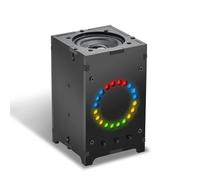 ICrduioo DIY Soldering Kit Bluetooth Speaker Kit with LED Spectrum, Mini Home Stereo Sound Amplifier Speaker Box Electronics Kit Soldering Project Practice Kit for School STEM Project Home Desk Decor