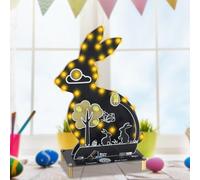 ICrduioo Soldering Kit, Easter Bunny LED Light Soldering Practice Kit, DIY Creative Electronic Kits, Educational and Learning DIY Soldering Project LED Lamp Kit with Touch Control, for STEM Subjects