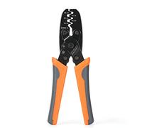 iCrimp 1424A Open Barrel Terminal Crimper Tool, Precision Crimper for 0.2-2 mm² Wires, Compatible with Delphi, AMP, Tyco, Molex Style Open Barrel and Motorcycle Bullet Terminals