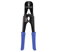 iCrimp Hand Swage Wire Rope Crimping Tool, Compatible with Aluminum Duplex Hourglass Sleeves and Copper Duplex Sleeves, Built-in Cable Cutter for 1.2mm to 3.5mm Wire Rope