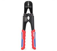 iCrimp Hand Swage Wire Rope Crimping Tool, Compatible with Aluminum Duplex Hourglass Sleeves and Copper Duplex Sleeves, Built-in Cable Cutter for 1.2mm to 3.5mm Wire Rope