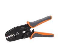 iCrimp IWS-30L Ratchet Heat Shrink Crimping Tool for Insulated Ferrules, Wire Terminal Crimper with Ergonomic Handle
